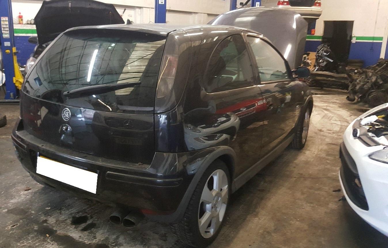 черная Корса на СТО