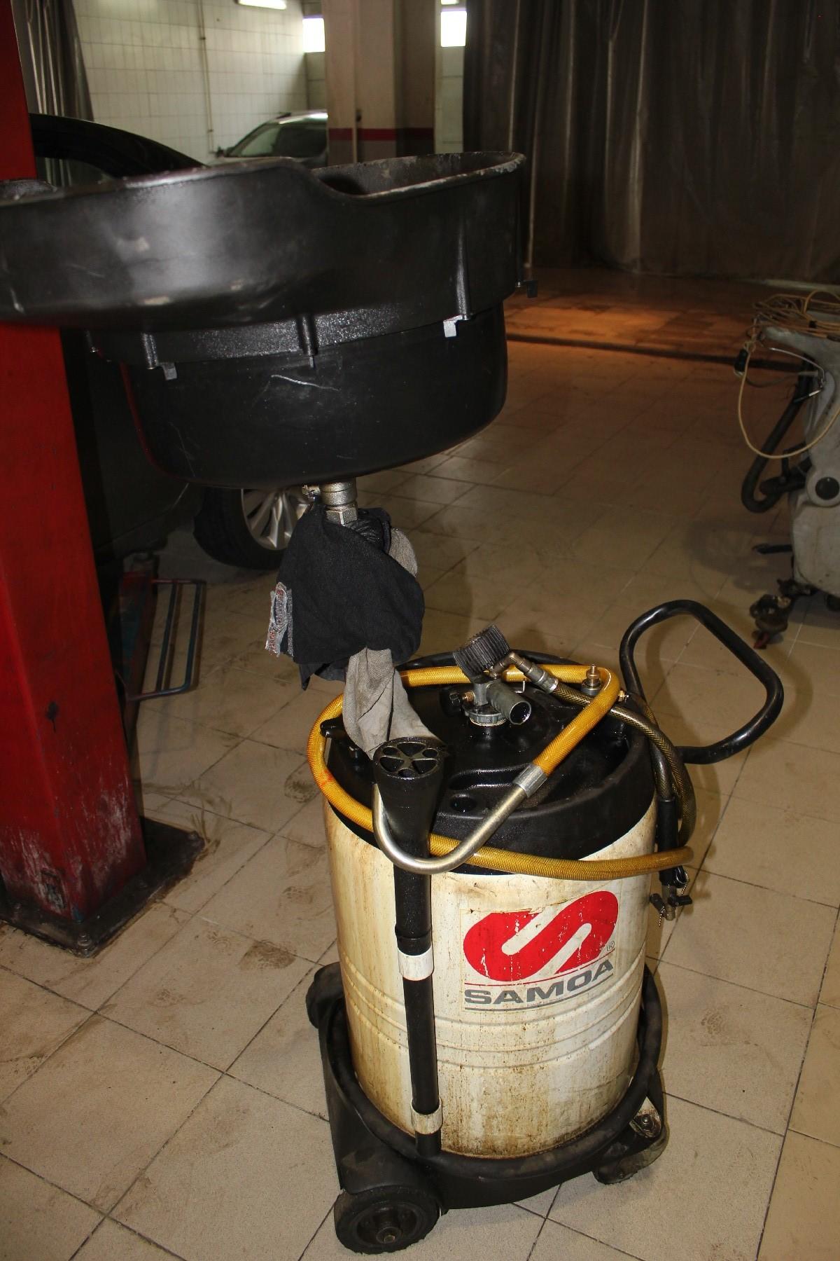 Установка для слива масла