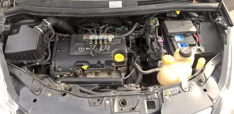 мотор на Корсе