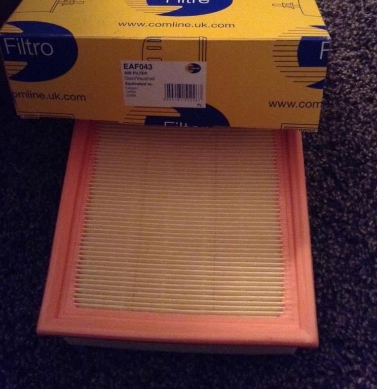 новый воздушный фильтр