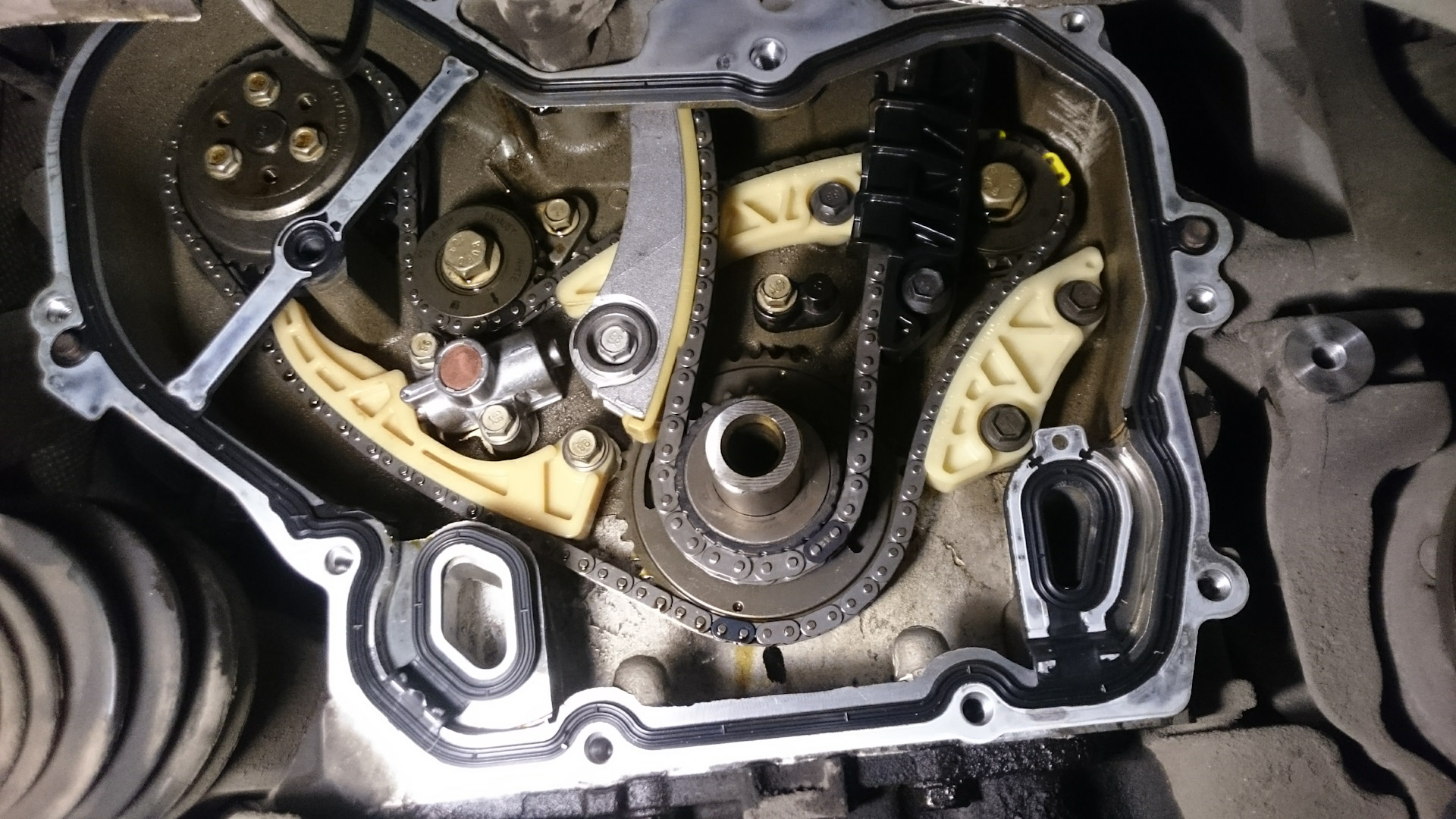 замена цепи ГРМ Опель