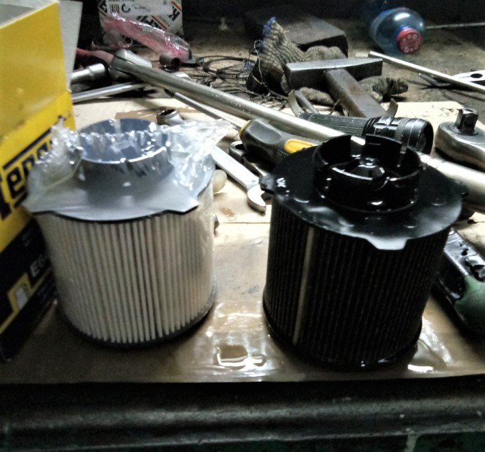 замена топливного фильтра инсигния