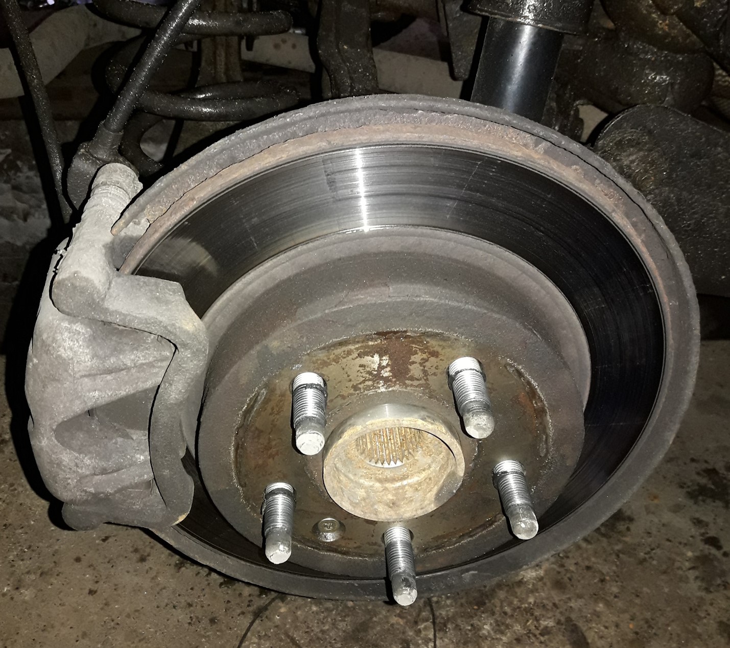 замена задних колодок опель инсигния