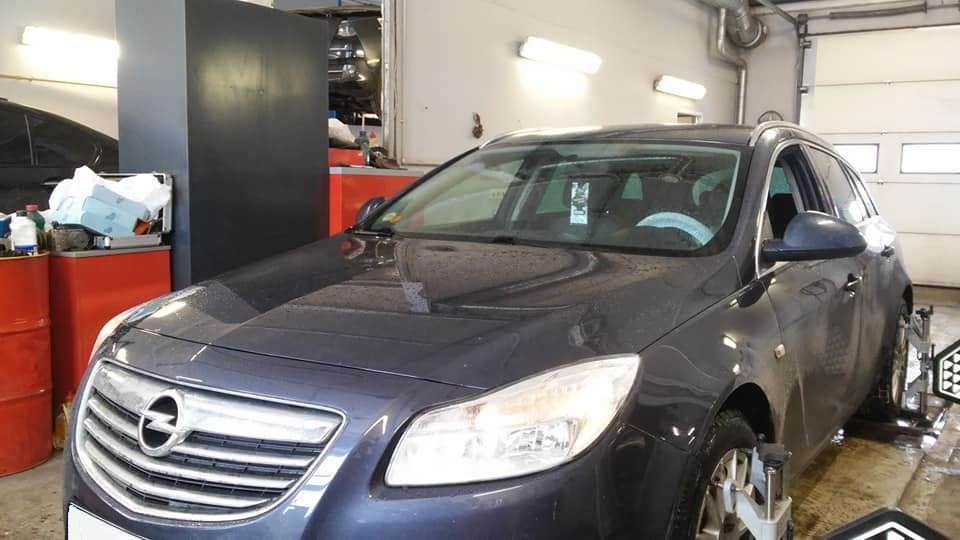 Сход развал Опель Инсигния