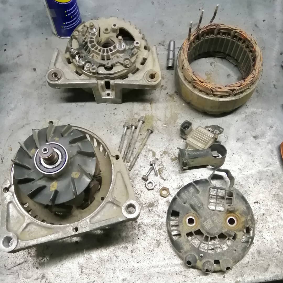 ремонт генератора Опель