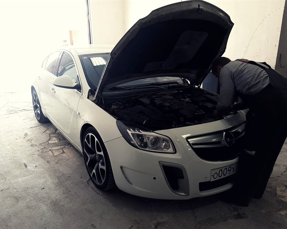 Замена жидкости ГУР Опель Инсигния