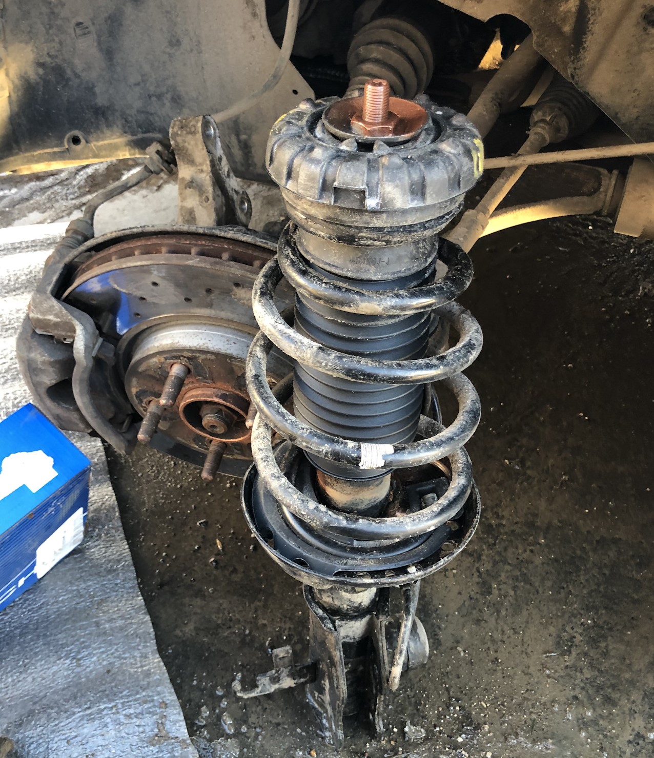 Замена опорного подшипника Опель Инсигния