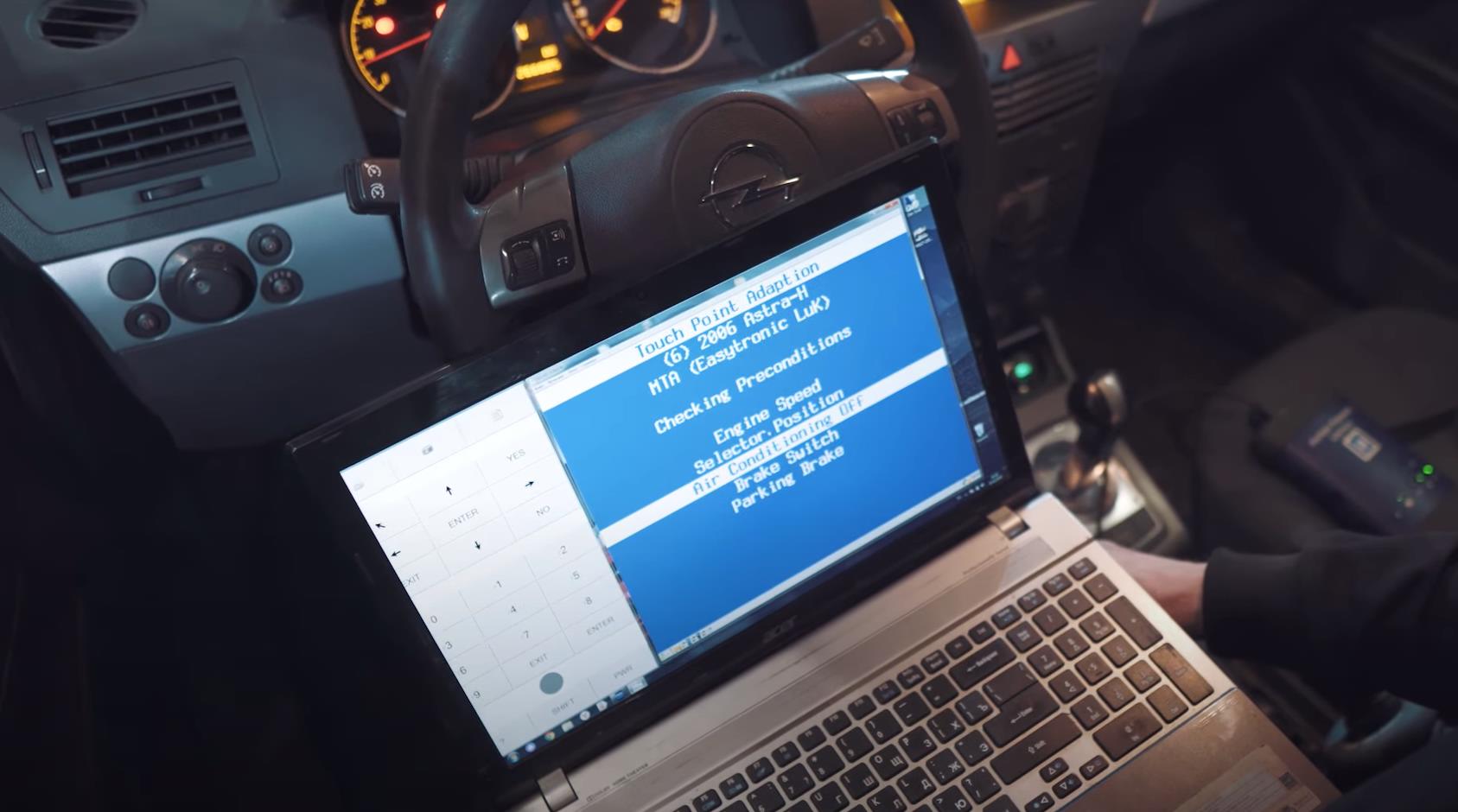 адаптация Изитроника Опель