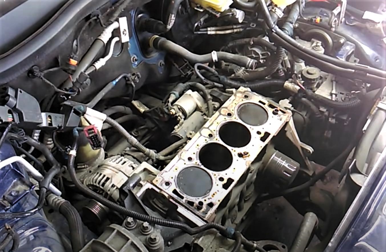 Замена головки блока на Опеле Астра