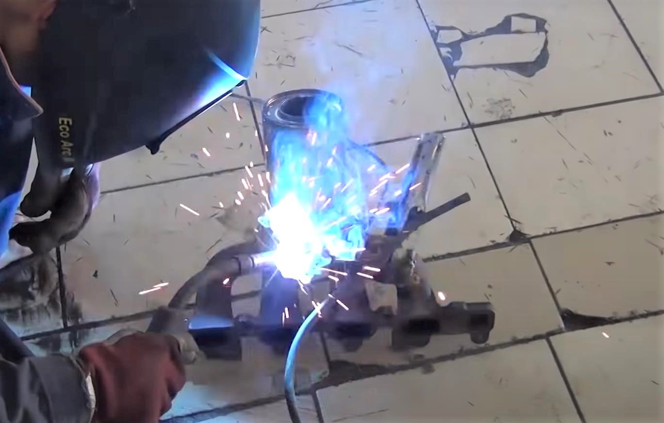 сварка нового катализатора