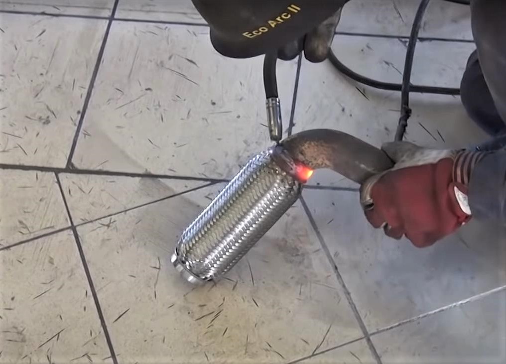 сварка гофры