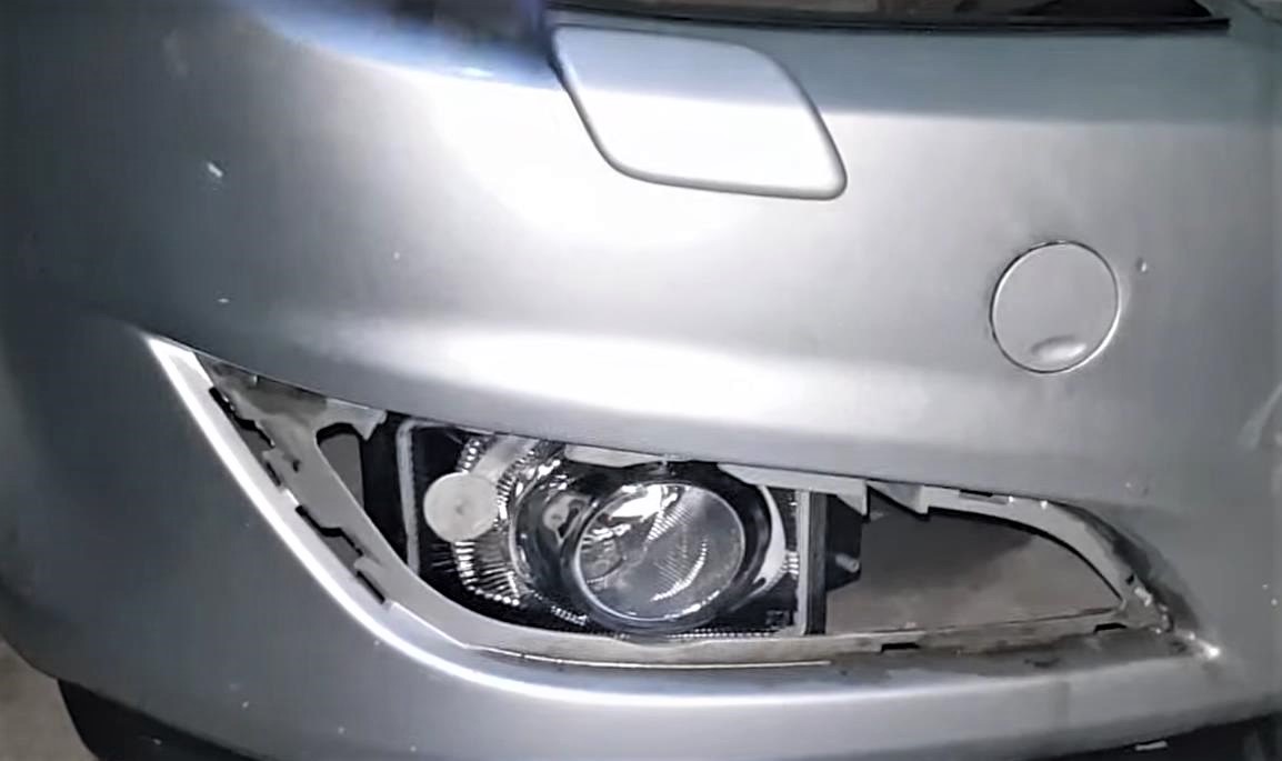 Замена ПТФ Опель Астра