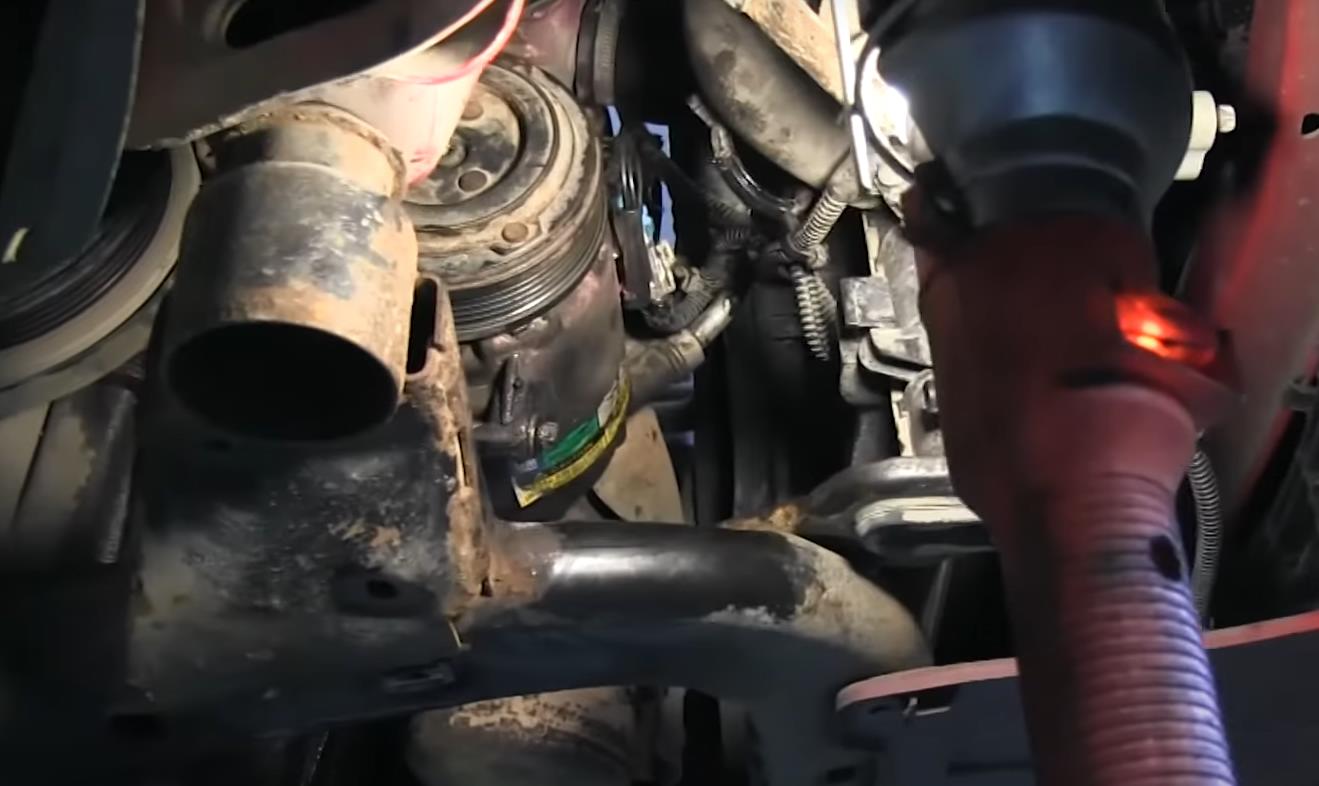 Замена компрессора кондиционера на Опеле