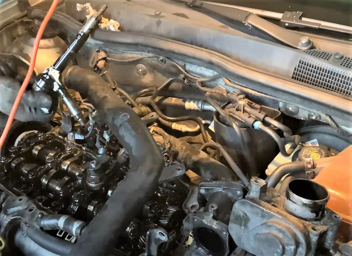 Замена форсунок Опель Астра H