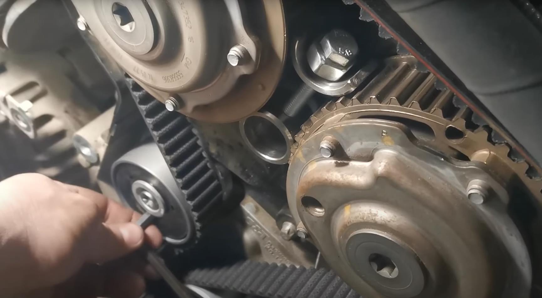 регулировка ремня ГРМ Мокка