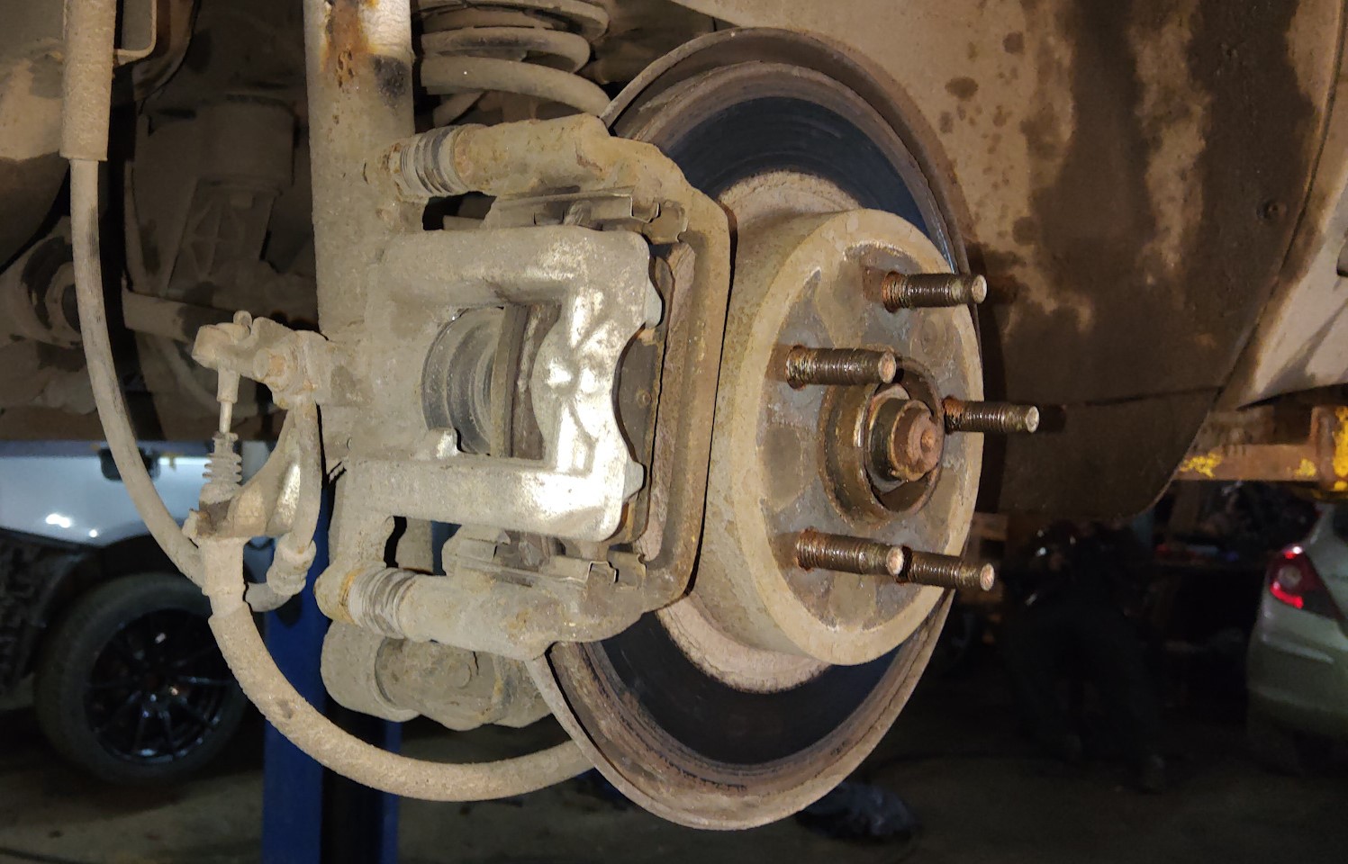 Замена ступицы Опель Мокка