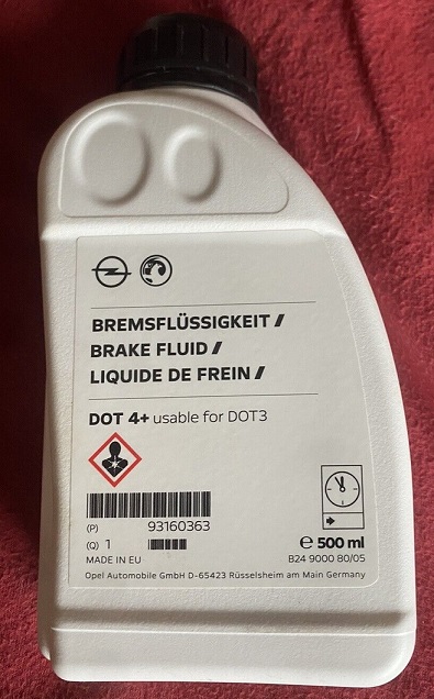 Оригинальная тормозная жидкость DOT 4+