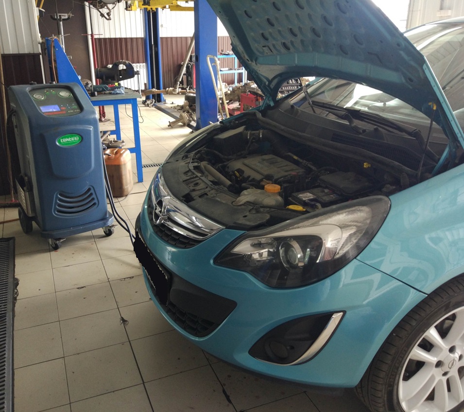 Замена масла АКПП Опель Корса