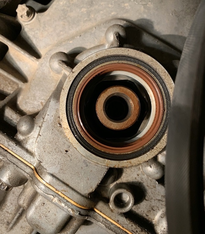 Замена переднего сальника коленвала Опель Корса