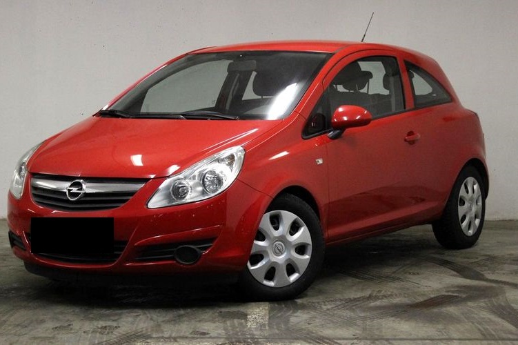 Опель Корса после замены стеклоподъемника