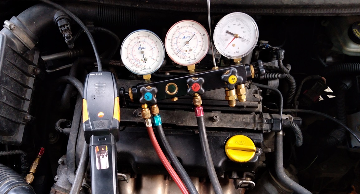 Приборы для диагностики кондиционера на Корсе