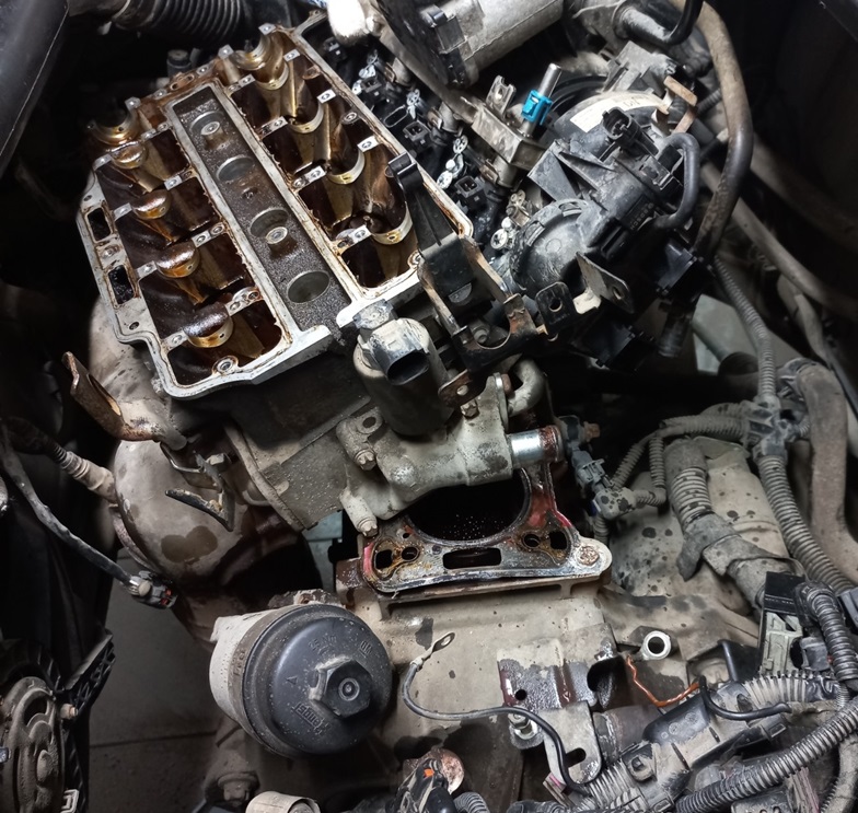 Разборка двигателя для ремонта