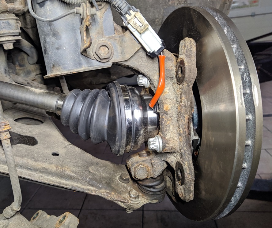 Замена ступицы Опель Зафира