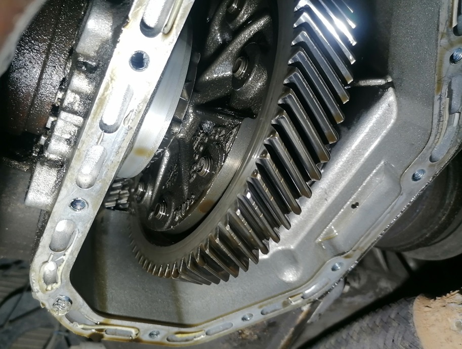 Замена масла МКПП Опель Зафира путем удаления поддона