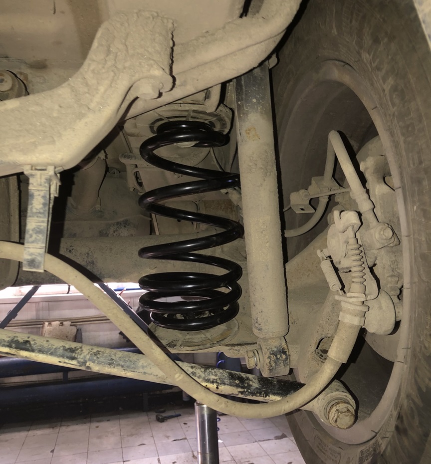 Замена пружин Опель Зафира