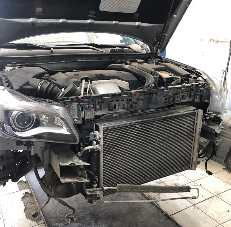 Промывка радиатора Опель Инсигния