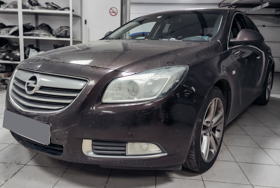 Опель Инсигния после замены охлаждающей жидкости