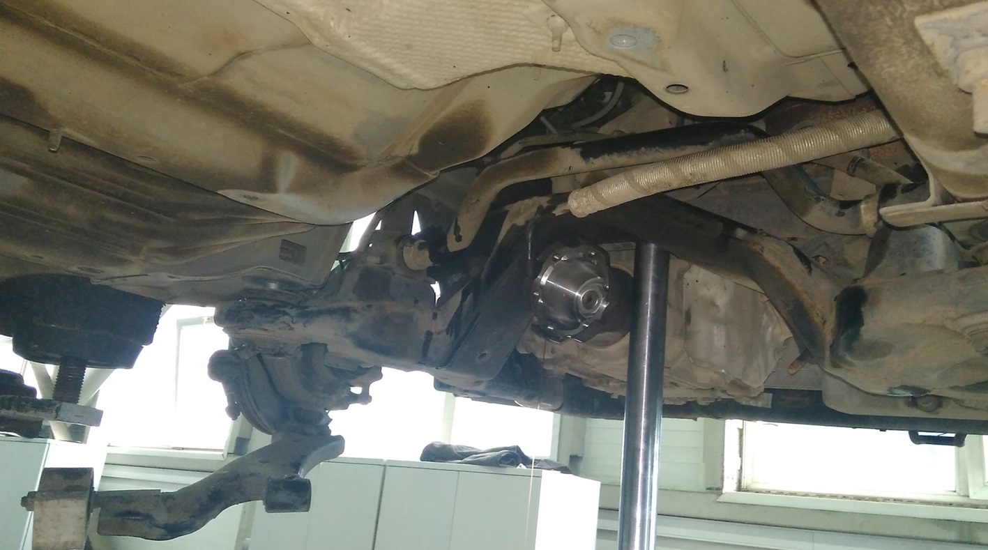 Замена рулевой рейки Опель Антара