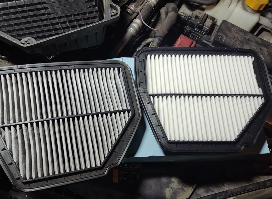 Замена воздушного фильтра Опель Антара