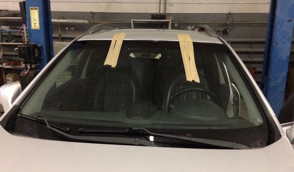 Замена лобового стекла Опель Антара