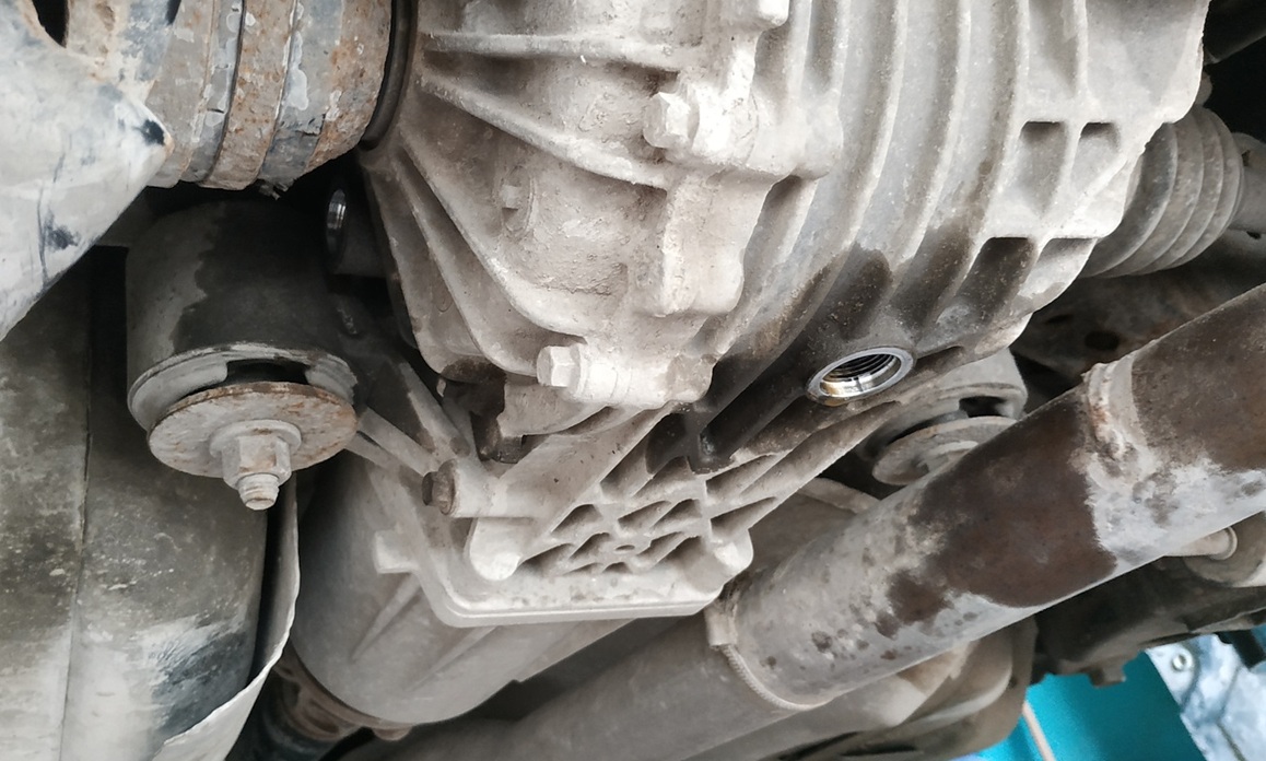 Замена масла в редукторе Опель Антара