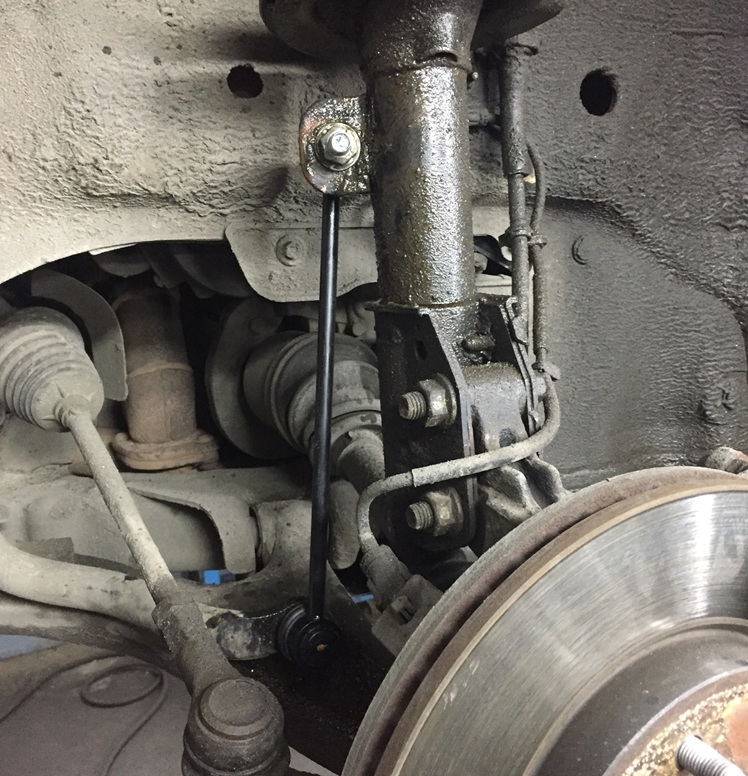 Замена стоек стабилизатора Опель Антара