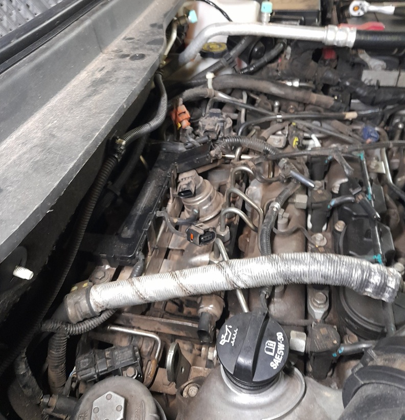 Замена свечей накала Опель Антара