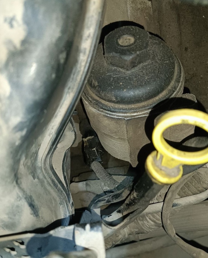 Замена датчика давления масла Опель Антара