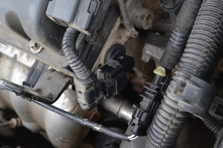 Замена датчика распредвала Опель Антара