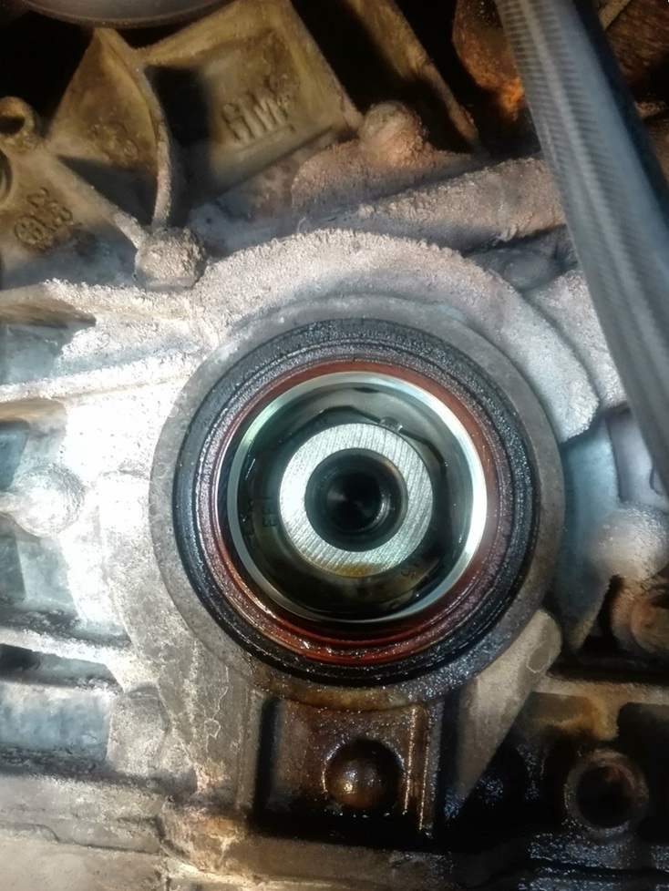 Замена переднего сальника коленвала Опель Антара