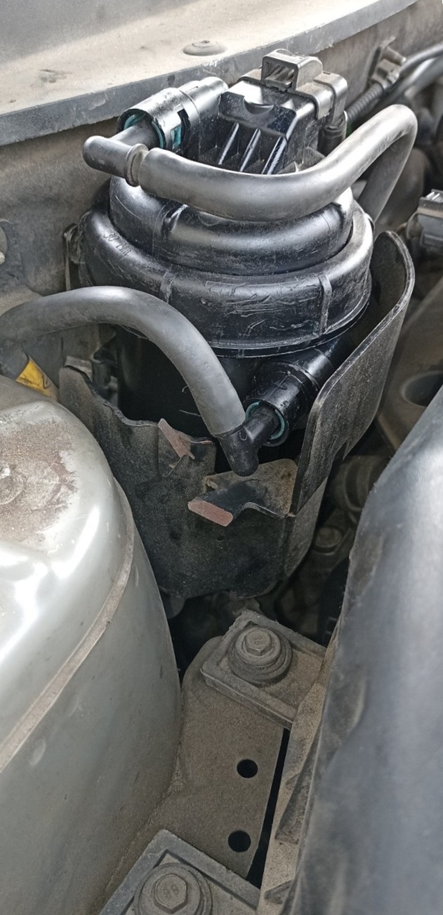 Замена топливного фильтра Опель Антара дизель