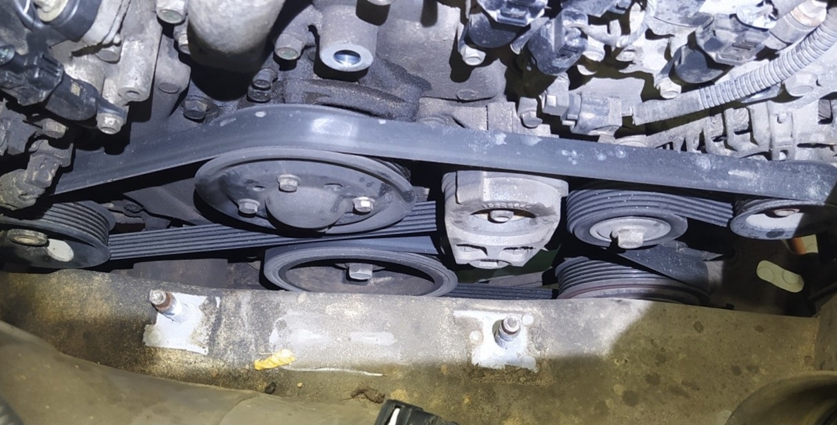 Замена ремня генератора Опель Антара