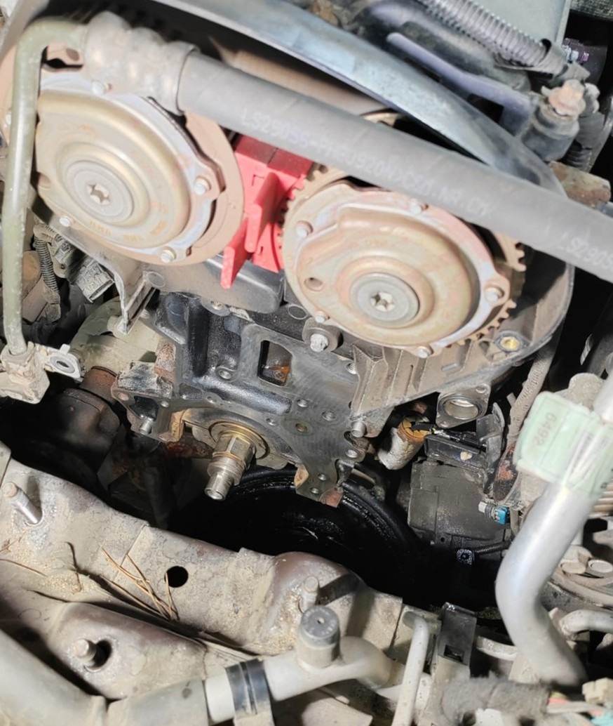 Замена масляного насоса Опель Мокка