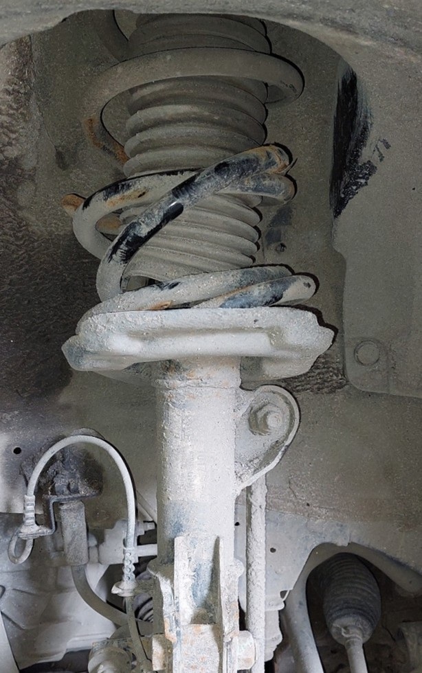 Здесь требуется замена пружин Опель Мокка