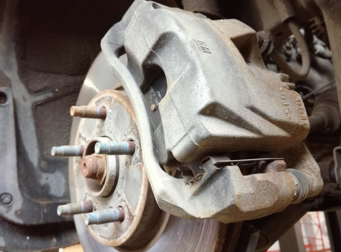 Замена суппорта Опель Астра