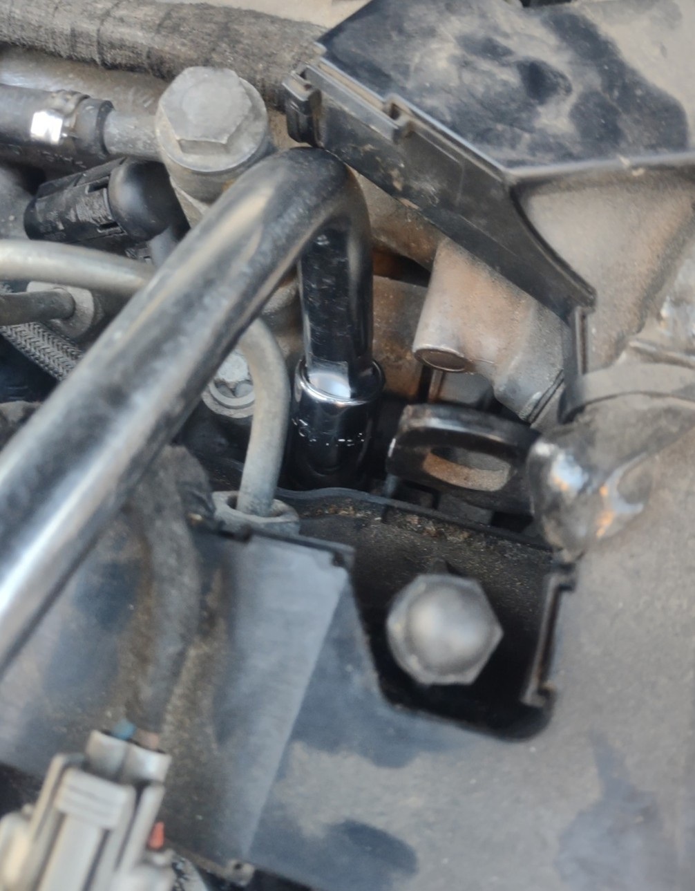 Замена свечей накала Опель Астра