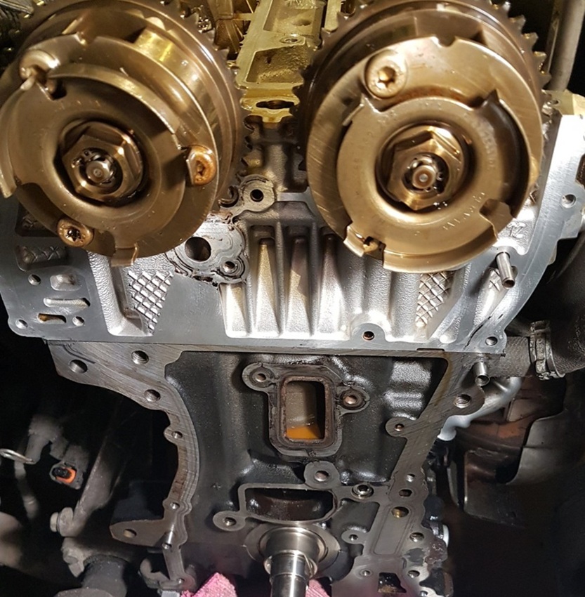 Замена цепи ГРМ Опель Мокка