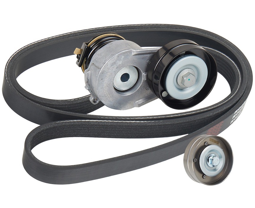 Комплект приводного ремня и роликов с натяжителем