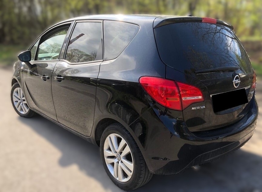 Опель Мерива после замены тормозной жидкости в автотехцентре