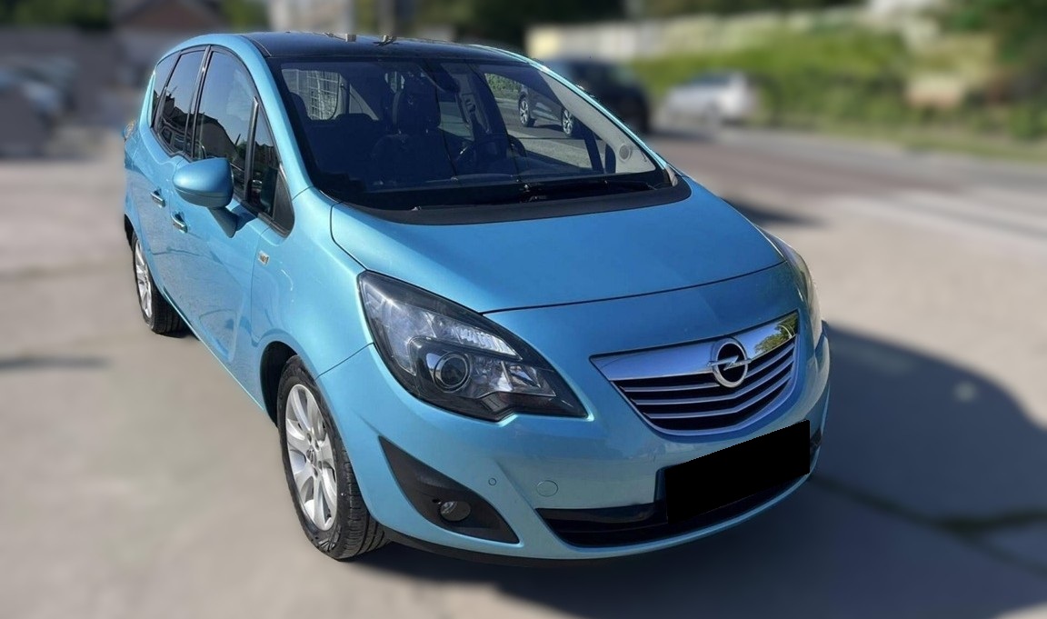 Опель Мерива после замены топливного фильтра в автотехцентре